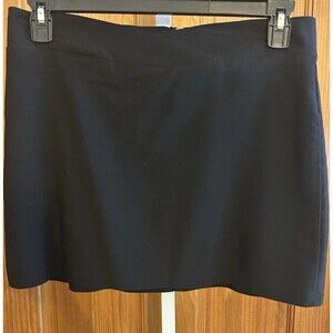 Vintage Venus Black Pull On Mini Skirt Size M/L Y2K